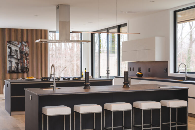 Gorgeous Black Kitchen Remodel in Rector Lane McLean, VA